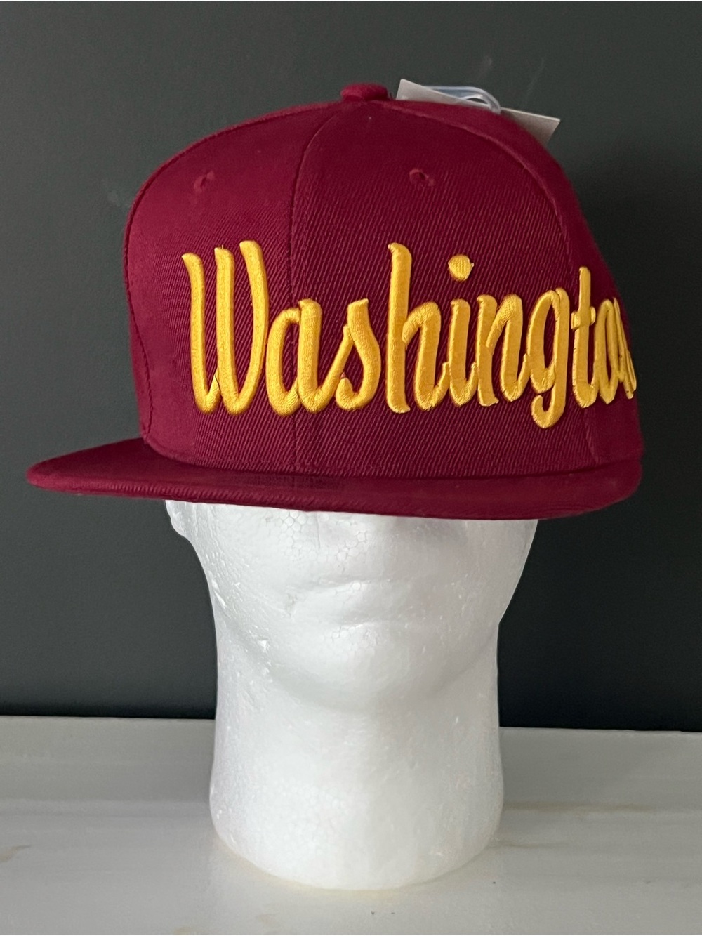 Washington Embroidered Maroon and Gold Cap